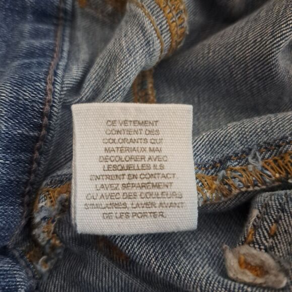 Free People Jeans Womens Size 27 Blue Light Wash Denim Skinny Stretch Jegging - Picture 15 of 16